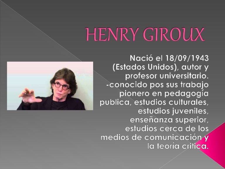 Henry giroux