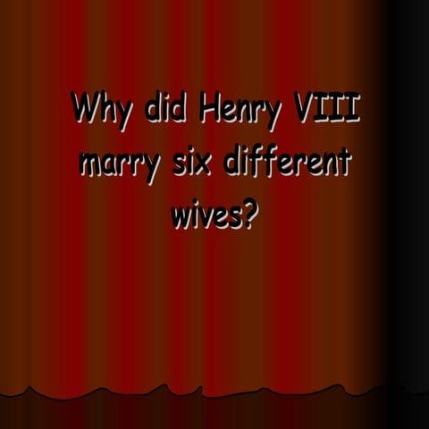 Henry's wives