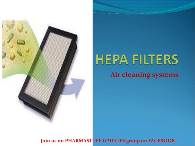 hepa filter slideshare