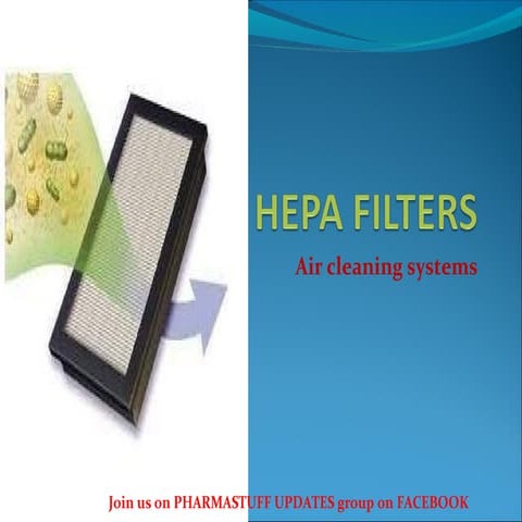 Hepa filters PPT