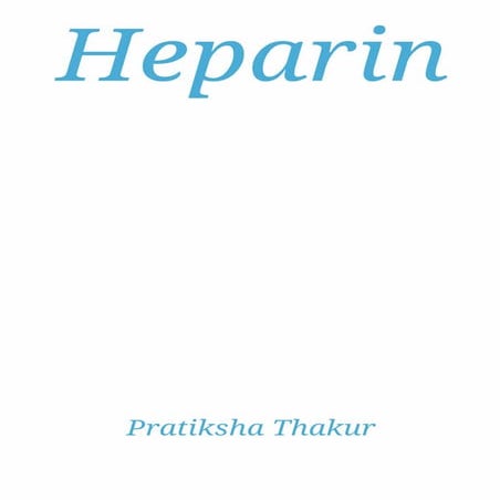 Heparin | PDF