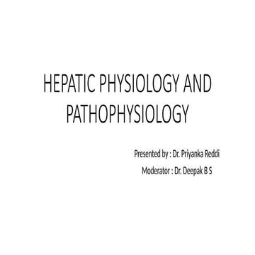 Anatomy , physiology and applied of Hepatic lobuleby Dr madhurima | PPTX