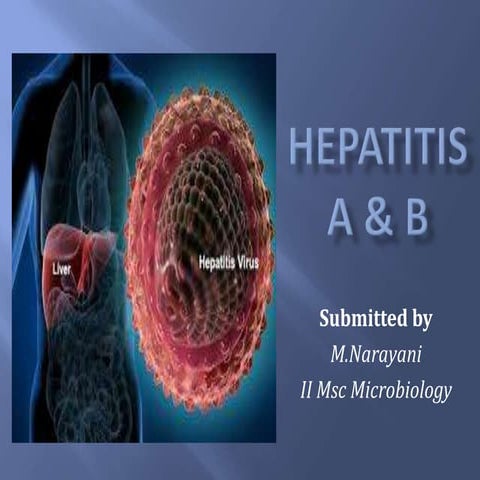 Epidemiology, prevention and control of viral hepatitis B | PPTX