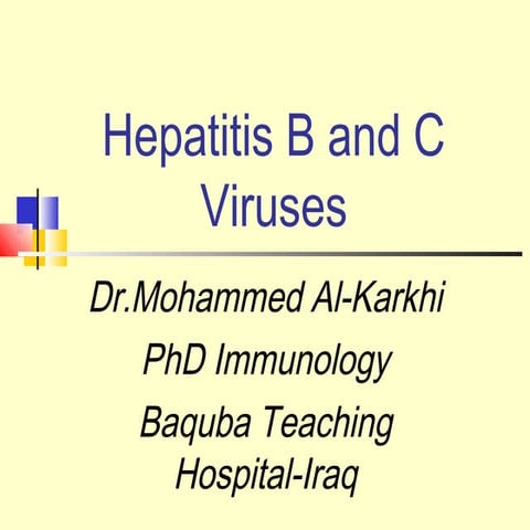 Hepatitis B and C viruses