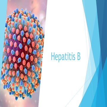 Hepatitis B slideshare powerpoint presentation | PPTX