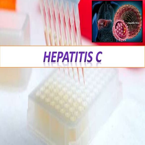 Hepatitis c infection, causes, treatment, and prevention