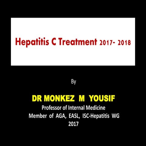 Hepatitis c treatment 2017 2018
