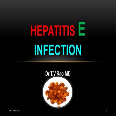 Hepatitis E infection