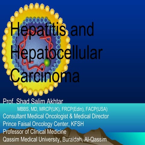 Hepatitis & Hepatocellular Carcinoma