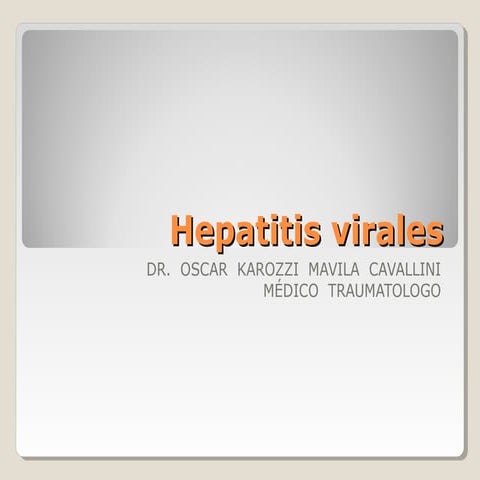 Hepatitis viral 3 