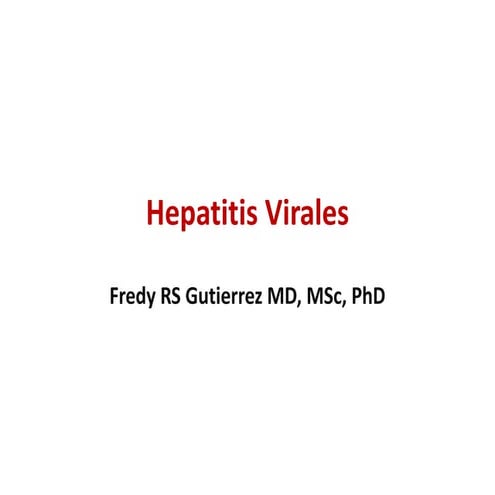 Hepatitis virales