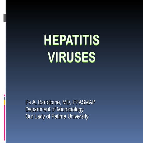 Hepatitis virus