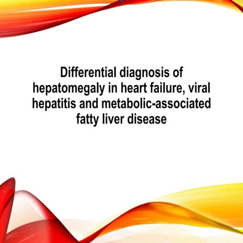 Hepatomegaly differential diagnosis