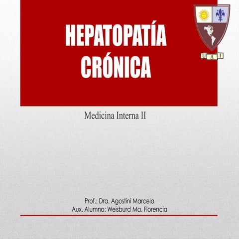 Hepatopatía cronica