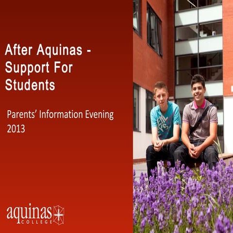 After Aquinas presentation 2013