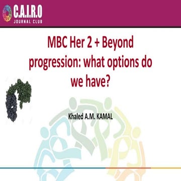 Management of Metastatic Her2 positive breast cancer | PPTX