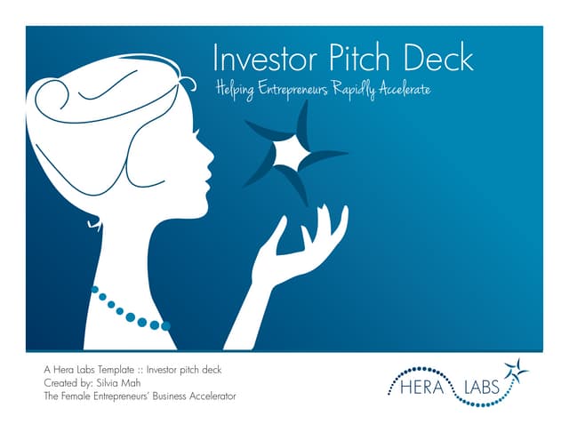 Hera labs investor pitch deck template