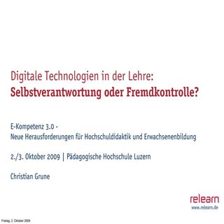 Digitale Technologien in der Lehre:...