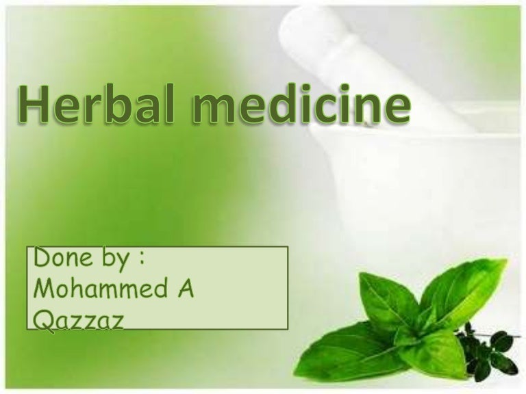 Herbal medicine