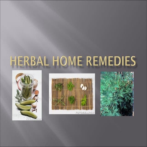 Herbal Home Remedies97