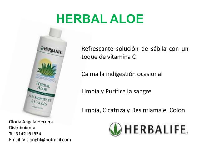 Herbal aloe