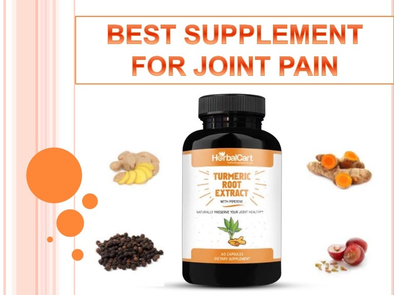 Natural supplements for joint pain Herbalcart