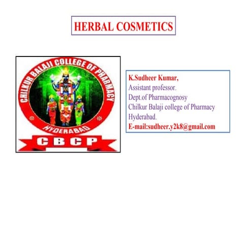 HERBAL COSMETICS