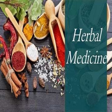 Herbal Medicine