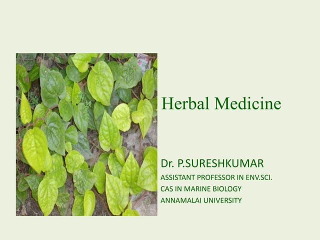 Herbal medicine 08.06.2020