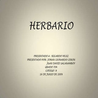 Herbario