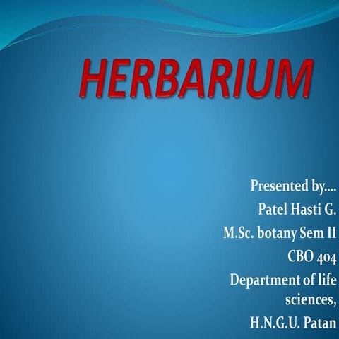Herbarium