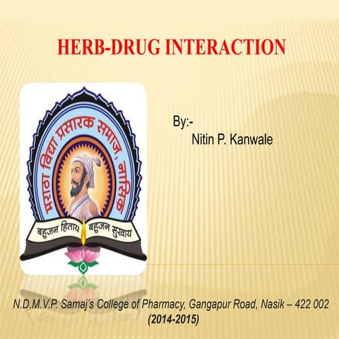 Herb drug interaction