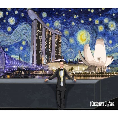 Herbert Sim Bitcoin Man illustration | PDF