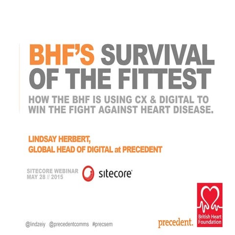 BHF Digital Transformation webinar 28th May 2015 