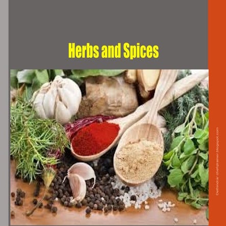 Herbs & spices knowledge/ chefqtrainer.blogspot.com 