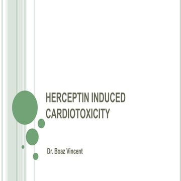 Herceptin induced cardiotoxicity