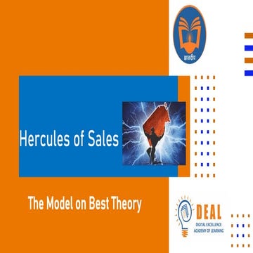 Hercules of sales   - Gyaandeep - DEAL