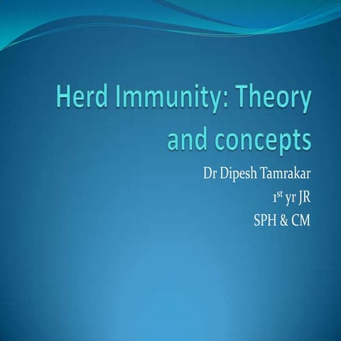 Understanding Herd immunity