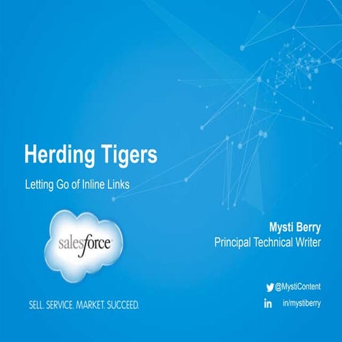 Herding Tigers: Helping Writers Let Go of Inline Links