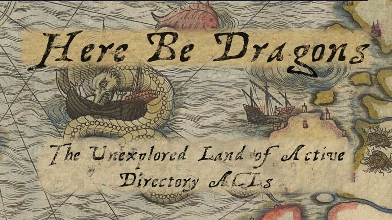 here be dragons the