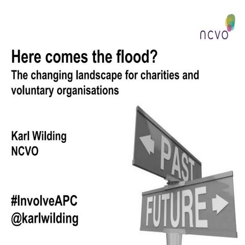 Here comes the flood? The changing landscape for voluntary action