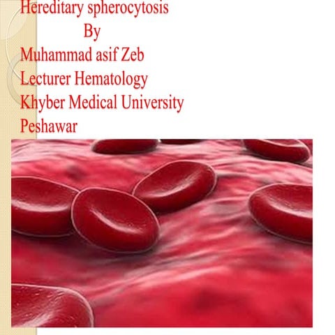 Hereditary spherocytosis