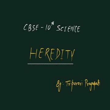 Heredity Complete Class Notes By Tripurari Prajapati.pdf