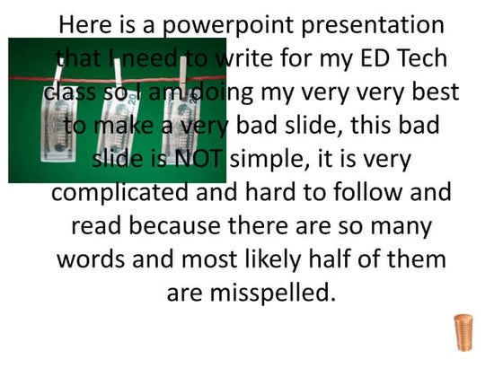 Good vs bad powerpoint | PPTX | Healthy Cooking and Eating | Food & Drink