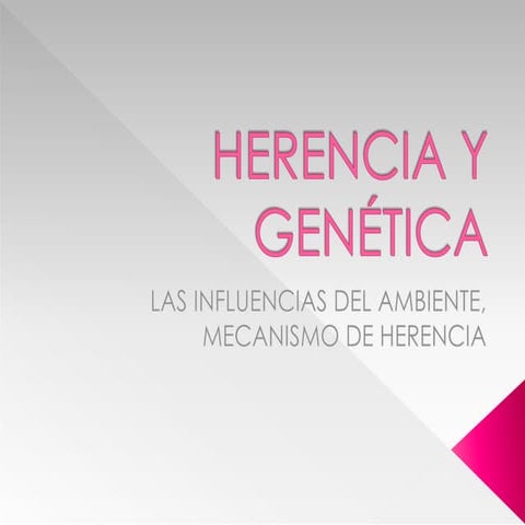Herencia y genetica total