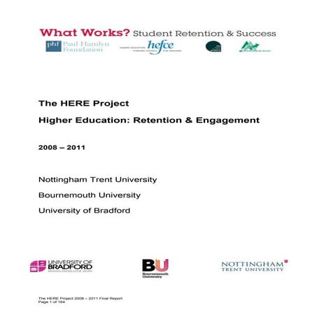 Here project final report 2011