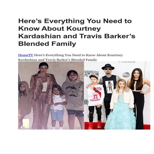Here’s Everything You Need to Know About Kourtney Kardashian and Travis ...