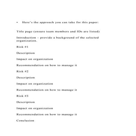 •    Here’s the approach you can take for this paperTitle.docx