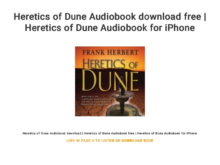 dune audiobook spotify