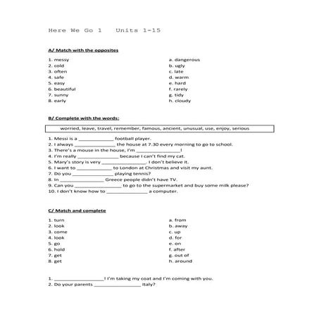 Here We Go 1   Units 1-15.docx